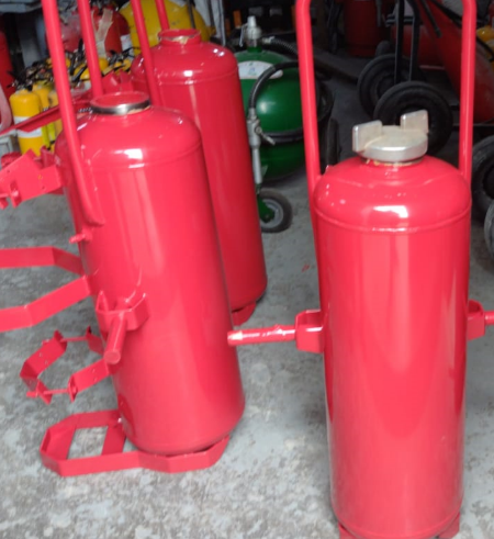 Carretillas con acabado electrostático